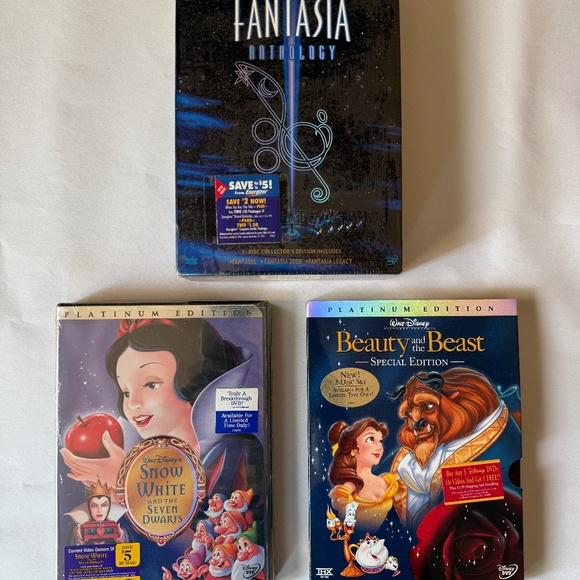 THREE DISNEY DVD CLASSICS - Picture 1 of 12